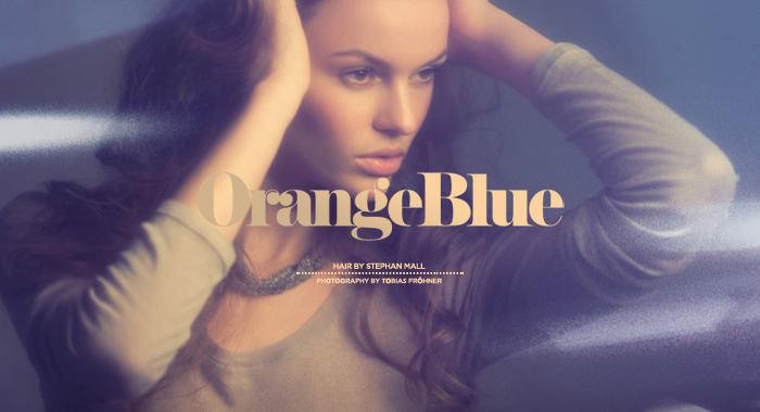 ORANGE BLUE 